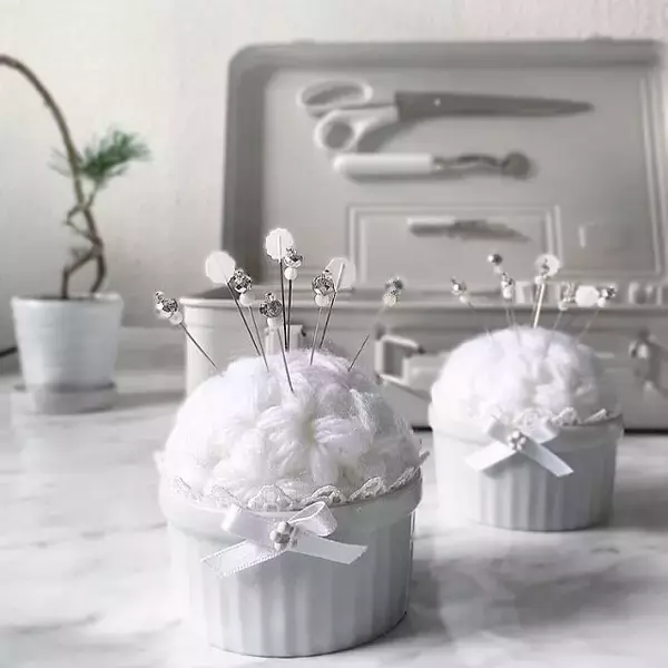 「作って楽しい＆飾ってキュート！手作りピンクッション」の画像