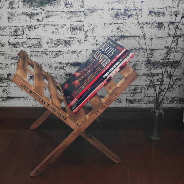 Diyはすのこにおまかせ 作ってみたいマガジンラック10選 19年8月19日 エキサイトニュース