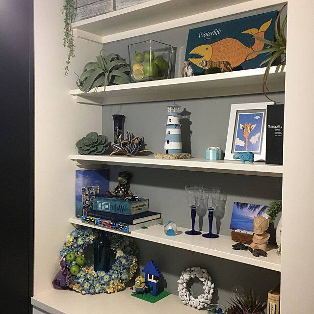 メインでも差し色でも！お部屋を彩るブルーインテリア