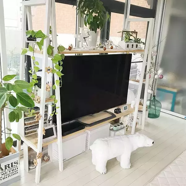 「リビングをもっとすきな場所に♡挑戦したいDIY実例集」の画像