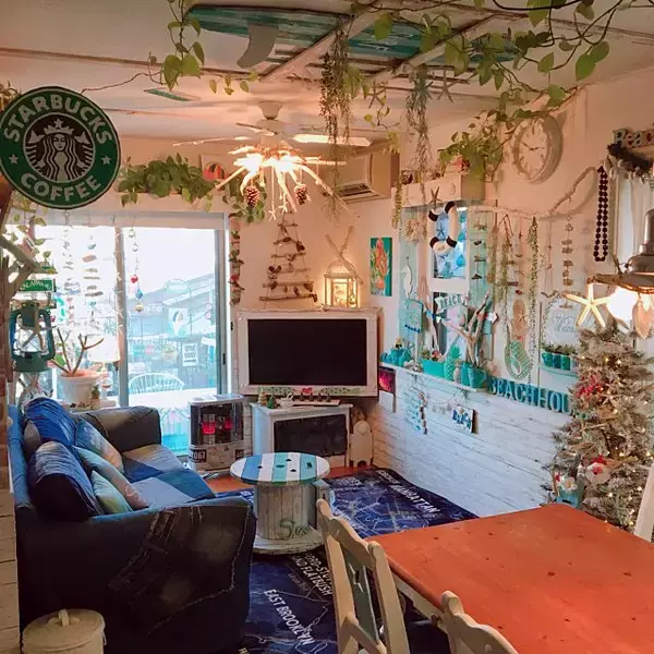 「爽やかさとかっこよさのmix up！サーフスタイルインテリア」の画像