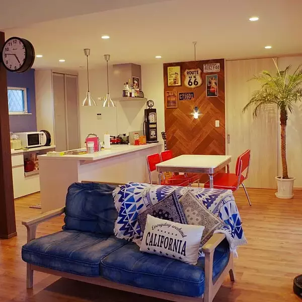 「爽やかさとかっこよさのmix up！サーフスタイルインテリア」の画像