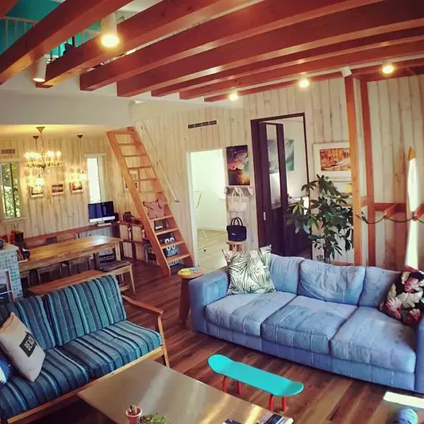 「爽やかさとかっこよさのmix up！サーフスタイルインテリア」の画像