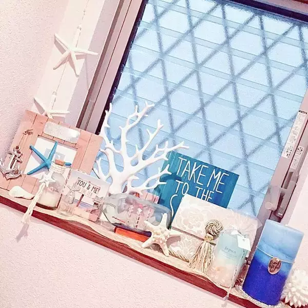 「気分はハワイアン！海を感じる小物やディスプレイ」の画像