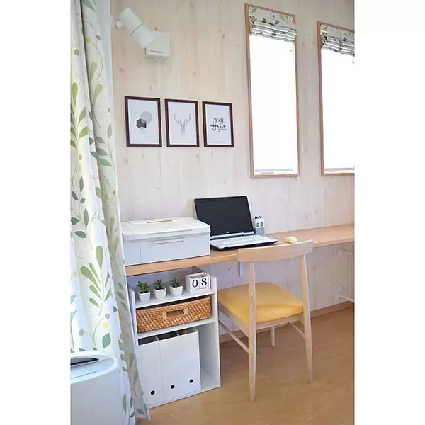 「見せても隠してもOKな収納を♪ニトリのカラーボックス」の画像