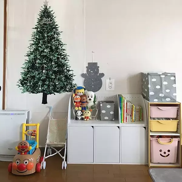 「見せても隠してもOKな収納を♪ニトリのカラーボックス」の画像