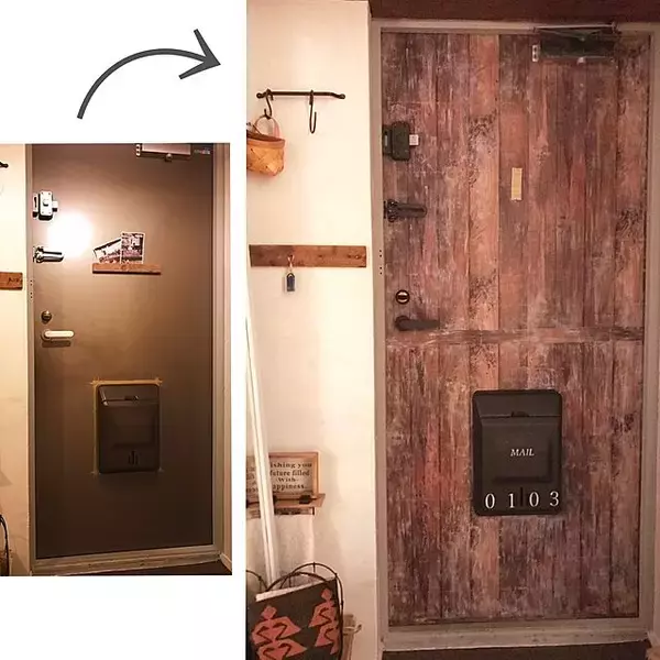 「貼るだけなのに大変身！ダイソーのリメイクシート活用術」の画像