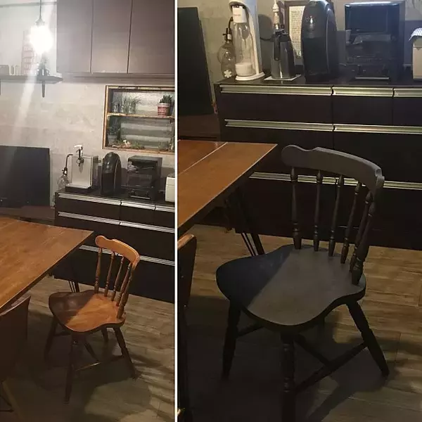 「一脚でも大切に♡ずっと使い続けたい古い椅子のリメイク」の画像