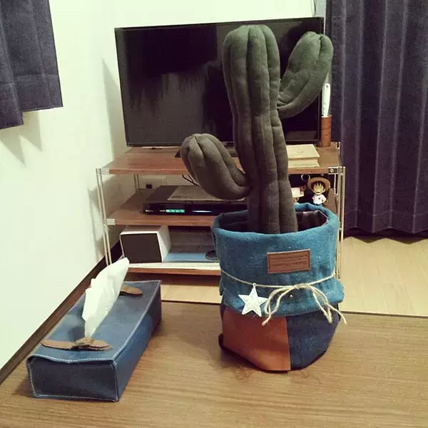 「なぜか癒される♡ニトリのサボテン型ドアストッパー」の画像