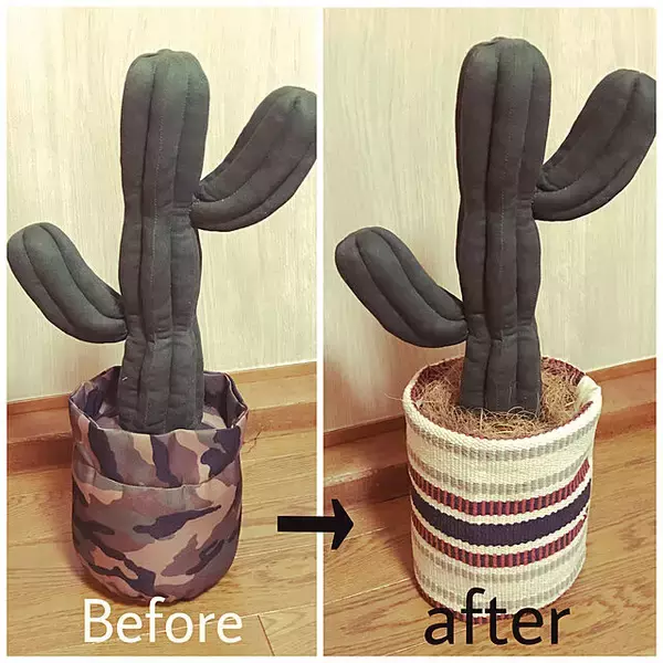 「なぜか癒される♡ニトリのサボテン型ドアストッパー」の画像