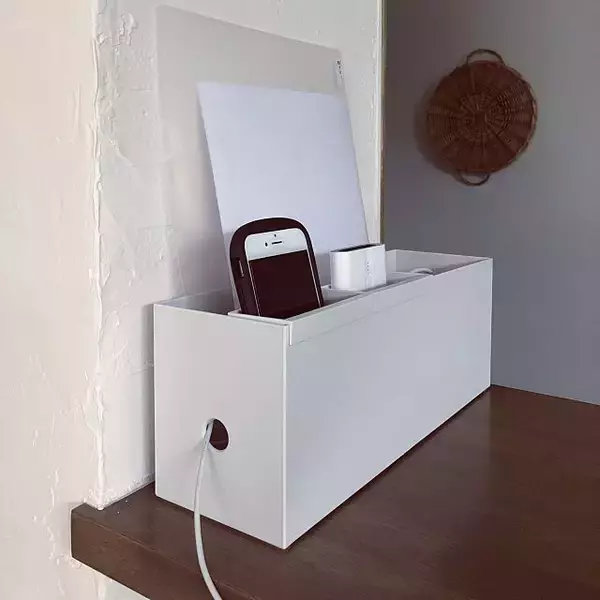 「小物をすっきり収納！無印良品のファイルボックスポケット」の画像