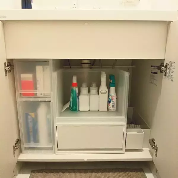 「小物をすっきり収納！無印良品のファイルボックスポケット」の画像