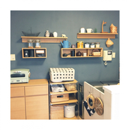 お家の壁を有効活用しよう☆無印良品の壁に付けられる家具