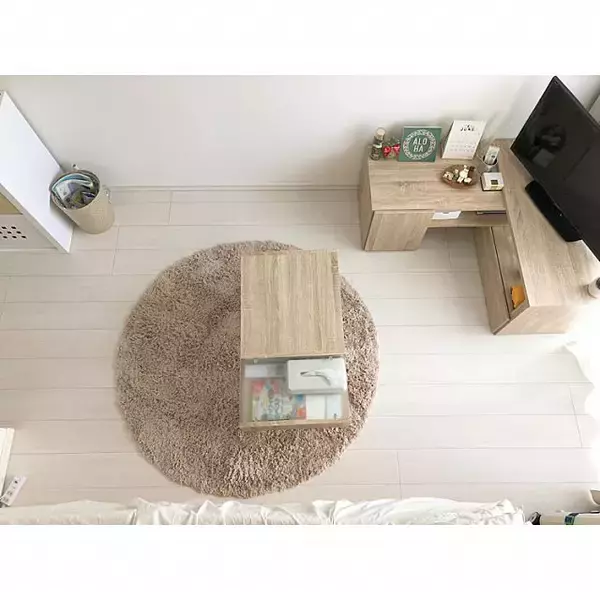 「憧れのミニマムライフ！シンプルですっきりとしたお部屋」の画像