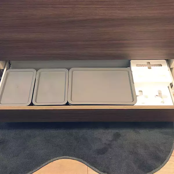 「サッと取れて家事効率UP！セリアのプルアウトボックス」の画像