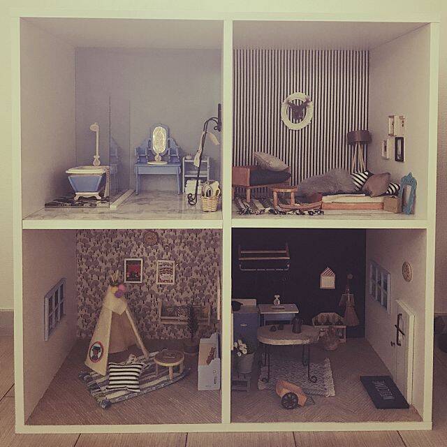 夢いっぱいの小さなおうち♡手作りドールハウスへようこそ