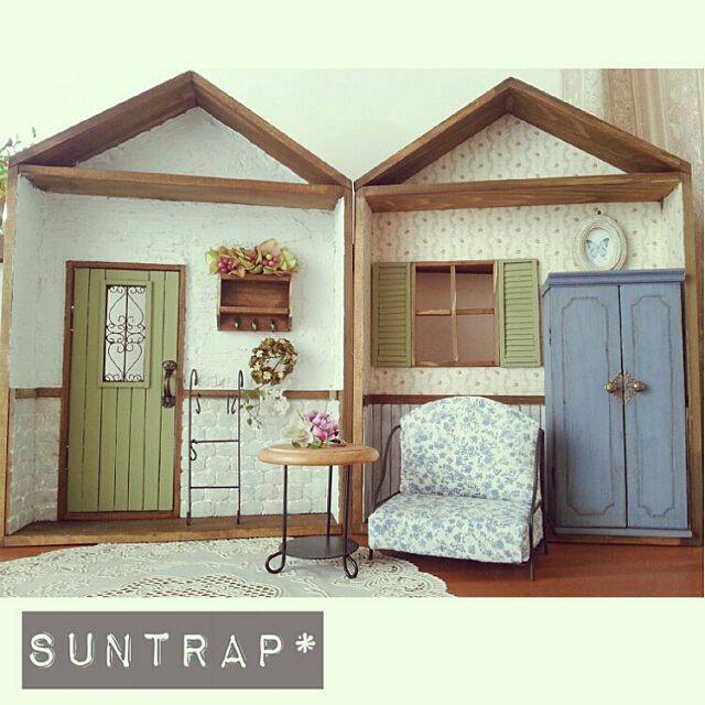 夢いっぱいの小さなおうち♡手作りドールハウスへようこそ