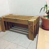 「デザインも用途もお家にぴったり！工夫満載なDIYのベンチ」の画像9