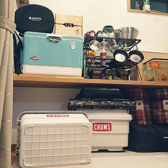 「アウトドア対応◎シンプル＆頑丈な無印良品の収納ボックス」 by 2017homeさん