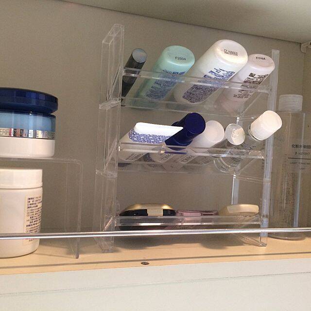 見た目も使い勝手も良い洗面所☆センスが光る造作棚収納