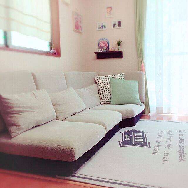 お部屋を広く見せるなら シンプルなニトリのローソファー 年3月13日 エキサイトニュース