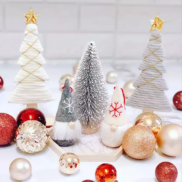 「手軽に四季を感じたい♪セリアの小物で季節のディスプレイ」の画像