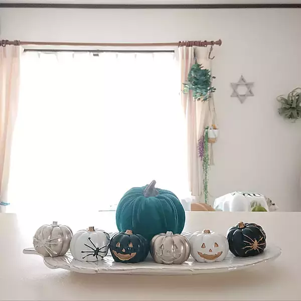 「手軽に四季を感じたい♪セリアの小物で季節のディスプレイ」の画像