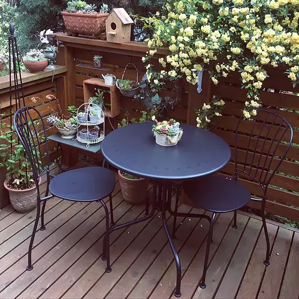 「IKEAで見つけたアイテムで♡庭やベランダをくつろぎ空間に」の画像