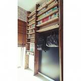 「壁面を利用して作りやすく♪お部屋に合わせて本棚をDIY」の画像3