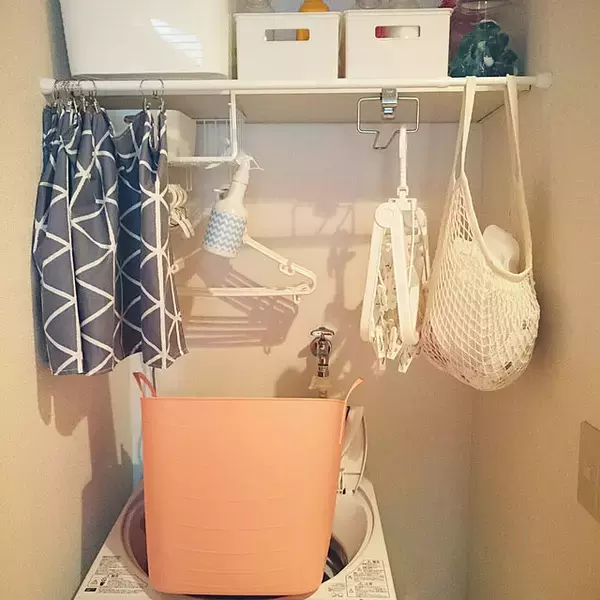 「もう散らからない！ダイソーで叶うランドリーの整理収納」の画像