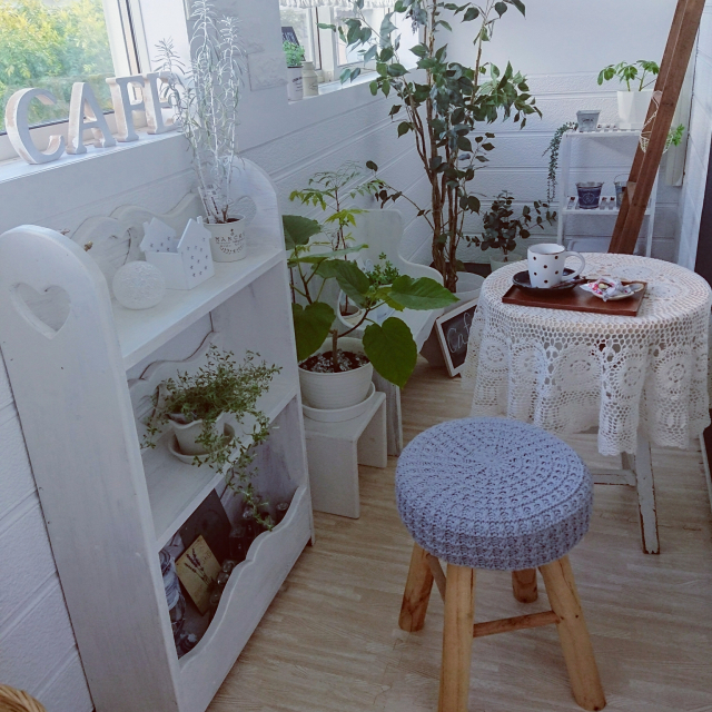 開放的 生活にインナーバルコニー