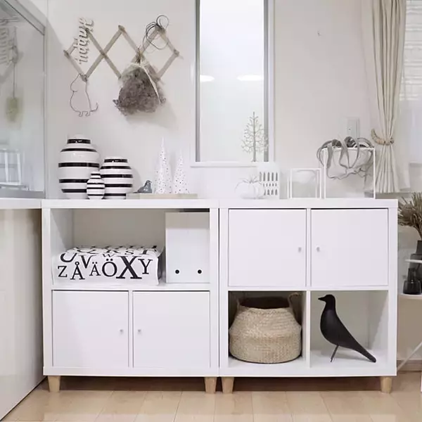 「シンプルだから使いやすい♪IKEAカラックス活用アイディア」の画像