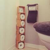 「セリアで使いやすく便利に♪トイレの収納活用アイディア」の画像3