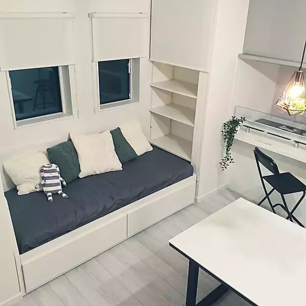 「スペースを活用するならコレ☆IKEAの2way使いができる家具」の画像