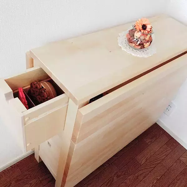 「スペースを活用するならコレ☆IKEAの2way使いができる家具」の画像