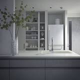 「生活感なく美しく。クールエレガントな塩系インテリアキッチン」の画像9