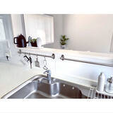 「生活感なく美しく。クールエレガントな塩系インテリアキッチン」の画像7