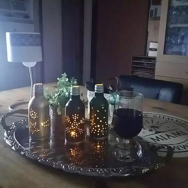 「サスティナブルなインテリア♡空き缶を無駄なくリメイク」の画像