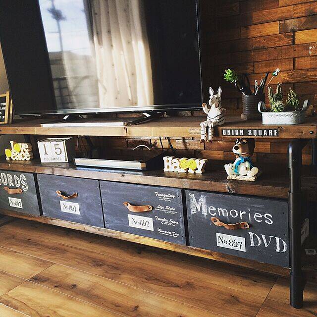 繰り返し使えるからエコで便利☆黒板のあるインテリア