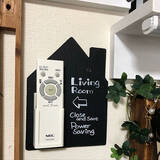 「繰り返し使えるからエコで便利☆黒板のあるインテリア」の画像2