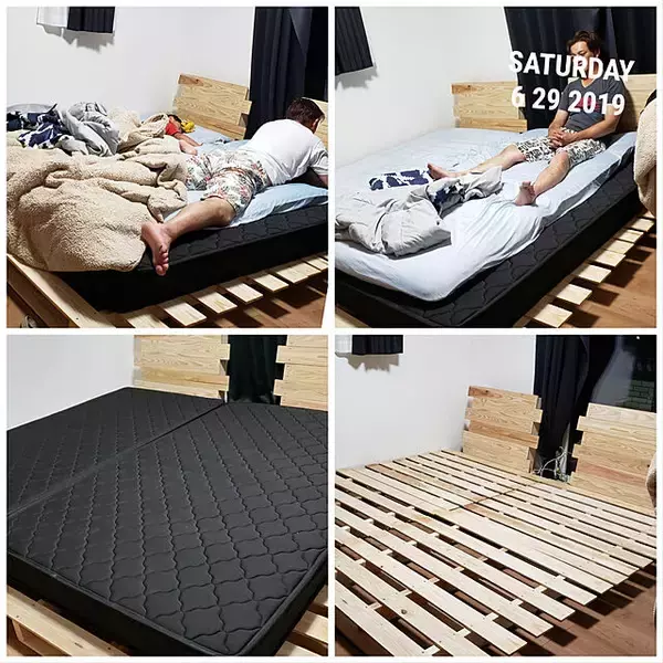 「DIYだからこそできる☆理想を叶えるお気に入りベッド」の画像