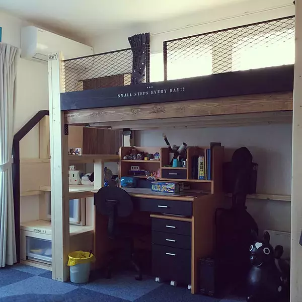 「DIYだからこそできる☆理想を叶えるお気に入りベッド」の画像