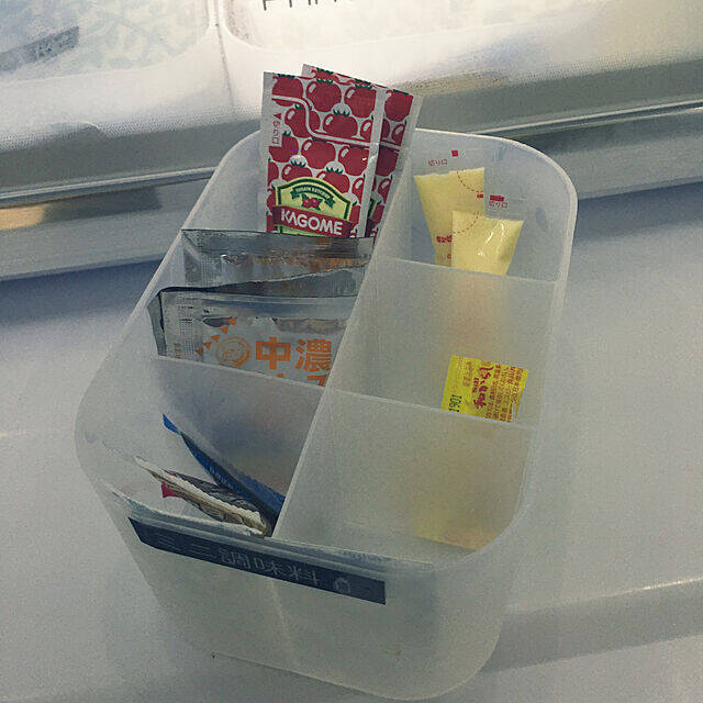 冷蔵庫でも大活躍してくれる♡プラケースを使った収納術