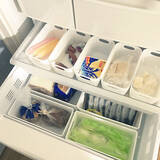 「冷蔵庫でも大活躍してくれる♡プラケースを使った収納術」の画像6