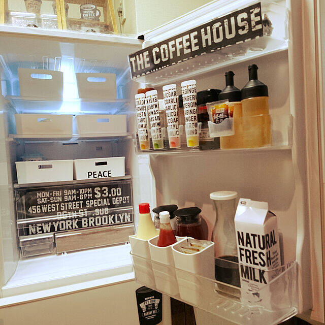 冷蔵庫でも大活躍してくれる♡プラケースを使った収納術