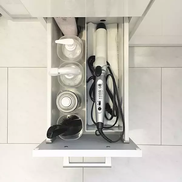 「もう悩まない！洗面所をすっきり見せる収納方法10選」の画像