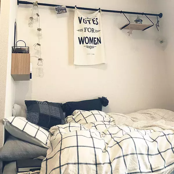 「暮らしに自分だけの一本の線を！DRAW A LINEのあるお部屋」の画像