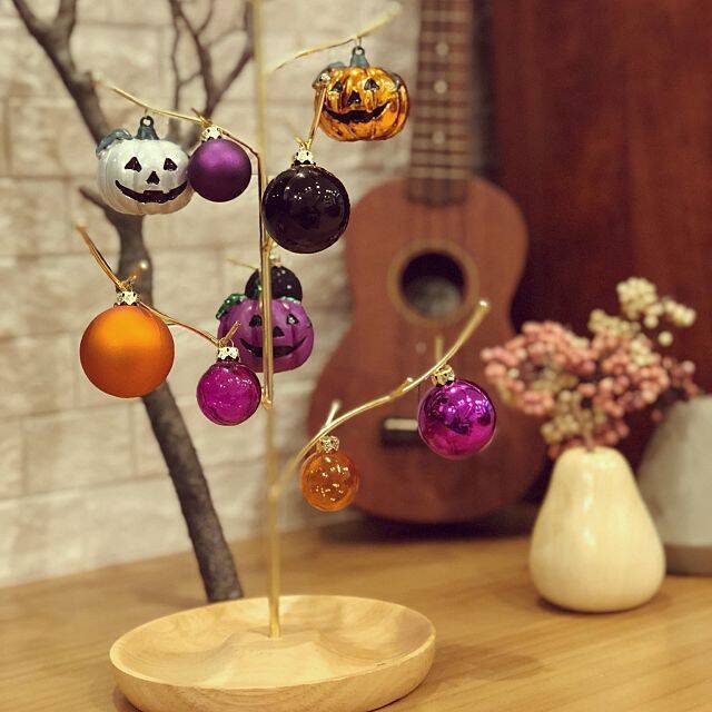 深まる秋のお楽しみ♡狭いスペースにちょこっとハロウィン