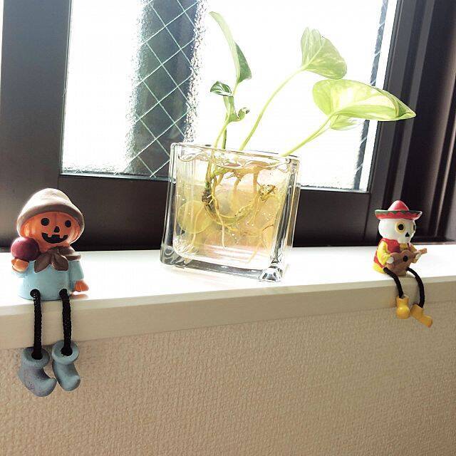 深まる秋のお楽しみ♡狭いスペースにちょこっとハロウィン