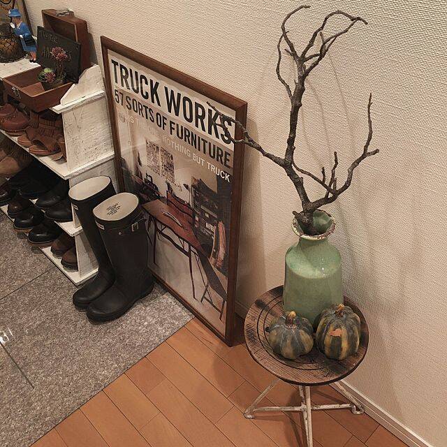 深まる秋のお楽しみ♡狭いスペースにちょこっとハロウィン
